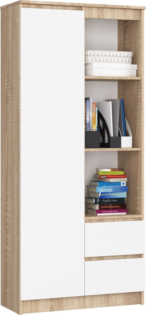 AKORD Furniture Factory RP0PREGDABBIA009, Weiß, Eiche, 7 Produktbild 
