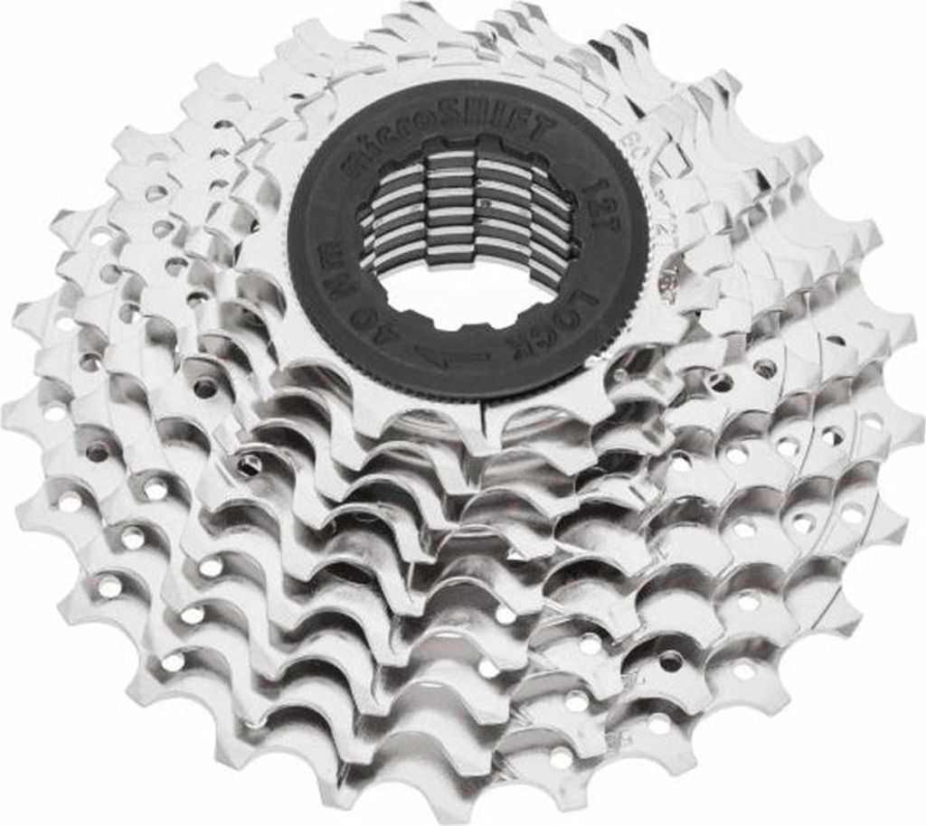 MicroSHIFT R9 Road Cassette, 9sp, 11-25T, Nickel chrome