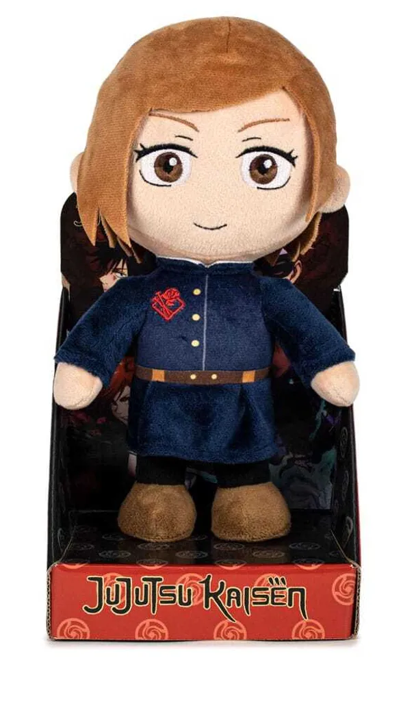 Peluche Nobara Kugisaki Jujutsu Kaisen 27 cm idéale pour déco de chambre