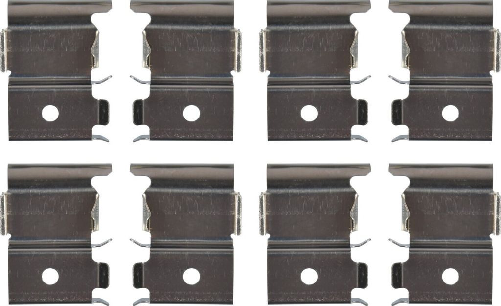 FEBI BILSTEIN 182487 Zubehörsatz Scheibenbremsbelag Vorne für MITSUBISHI PAJERO IV (V8W, V9W) GRANDIS (NAW) PAJERO CLASSIC (V2W) Pajero III SUV C...