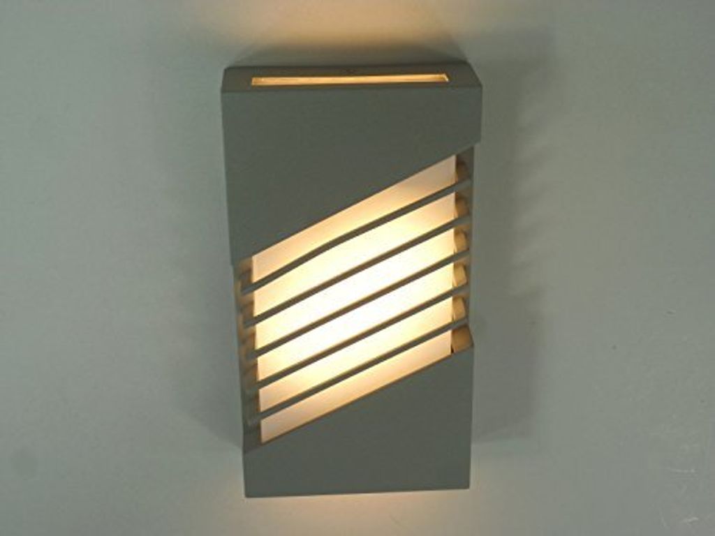 LED Außenwandleuchte Tilburg Aluminium - Kunststoff 6Watt