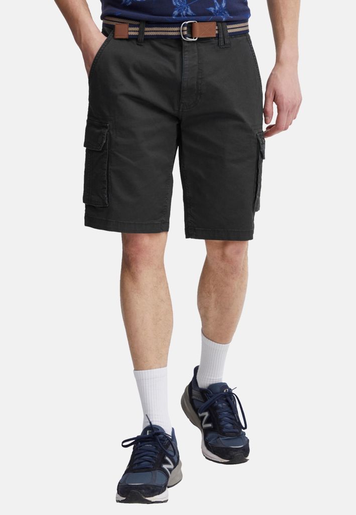 Blend 20715129 Herren Cargo Shorts Bermuda Kurze Hose mit Gürtel Cargo Taschen mit Stretch Regular Fit