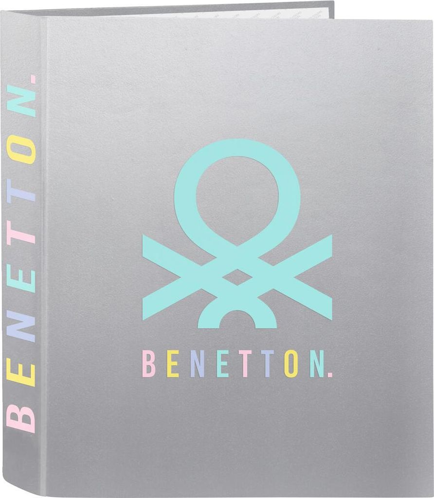 Benetton Silber Benetton Silber Ringbuch A4 27 x 33 x 6 cm