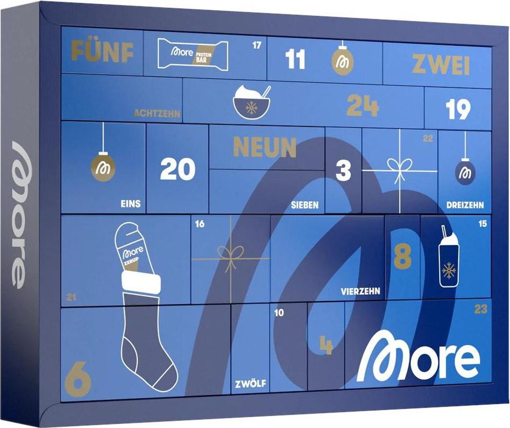 More Adventskalender 2025 – 24 Überraschungen & Limited Produktbild 