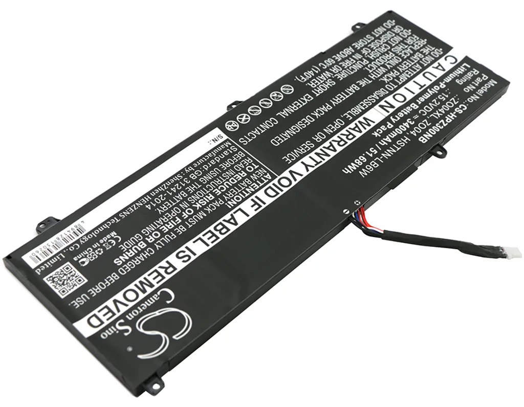 Batterie Ordinateur Portable HP Zbook Studio G3 M6V82AV Haute Qualité