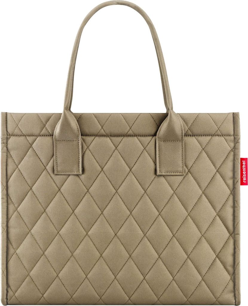 Reisenthel Daily Shopper Rhombus Olive Einkaufstasche Produktbild 