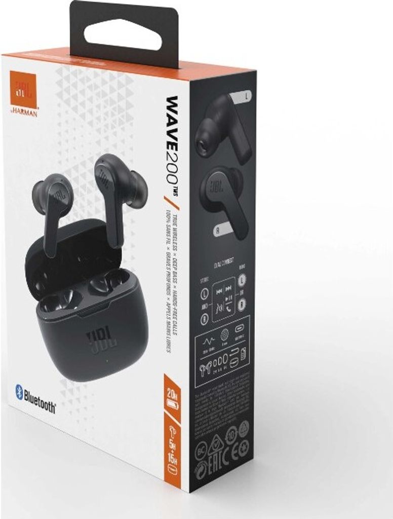 JBL Wave 200 TWS Bezprzewodowe słuchawki douszne Bluetooth Zdjęcie produktu 20
