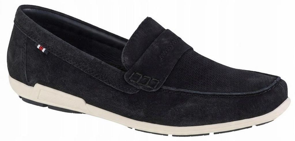 Rieker - Herren Mokassins, Wildleder PP4914 (42 EU) (Dunkles Marineblau)