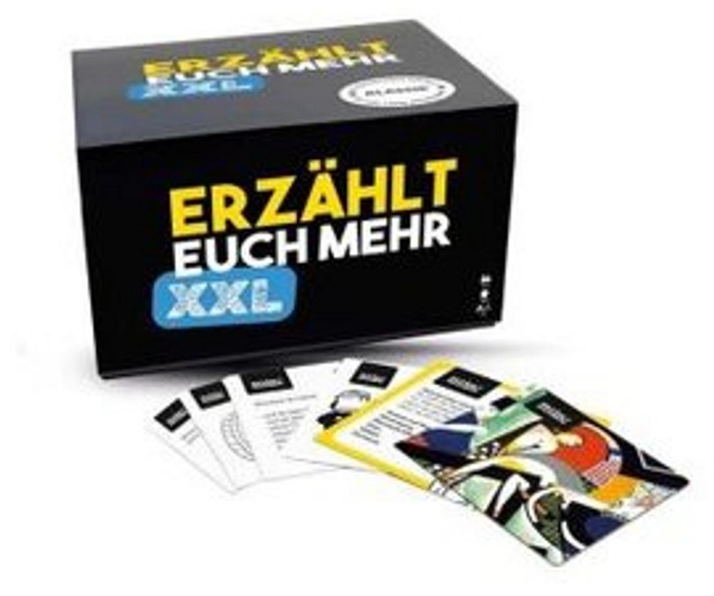 Carletto Erzählt euch mehr Klassik XXL, Kartenspiel, Party, Produktbild 