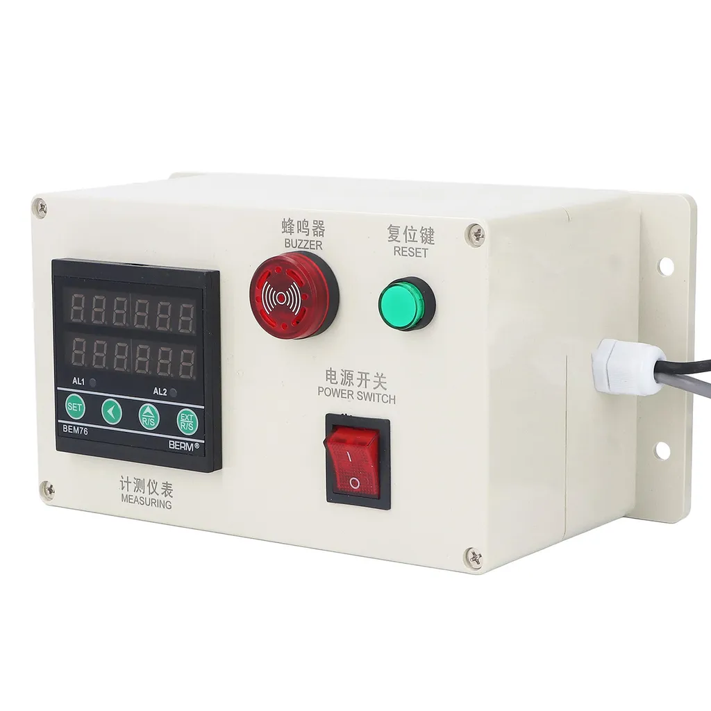 Misuratore di Lunghezza Digitale LED - Contametri Industriale 6 Cifre - 4