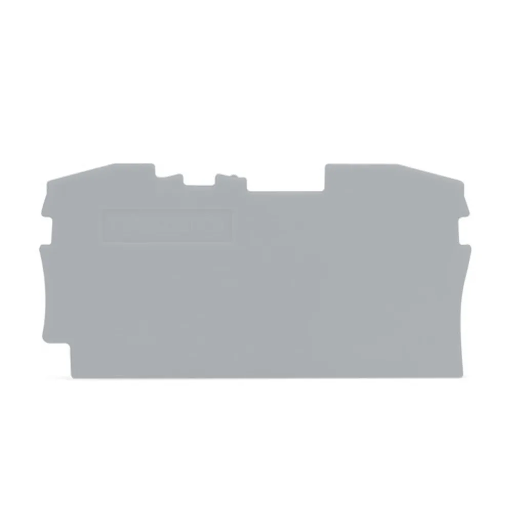 Plaque de fermeture WAGO 2006-1291 pour bornes de jonction TOPJOB S 1mm