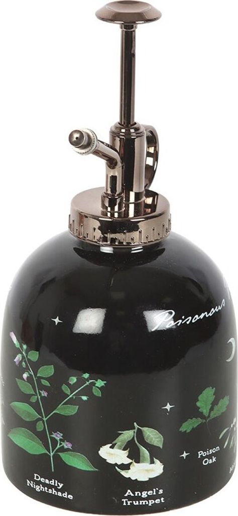 Something Different - Pflanzen-Sprüher "Poisonous Plants", Keramik SD10076 (Einheitsgröße) (Schwarz)