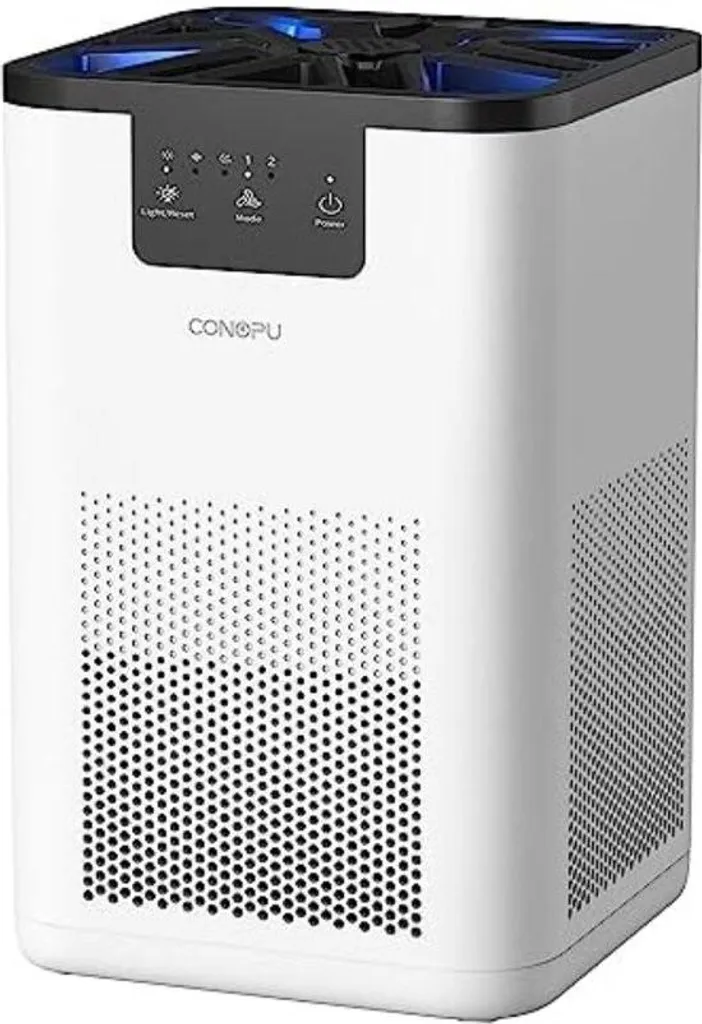 Adieu aux allergies avec ce purificateur d'air HEPA et humidificateur