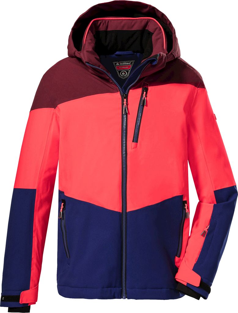 killtec Skijacke KSW 161 BYS SKI JCKT 00449-burgund 140 männlich