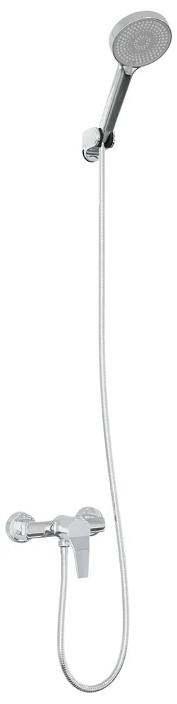 vidaXL Ensemble de pomme de douche chrome G 1/2 laiton pour salle de bain