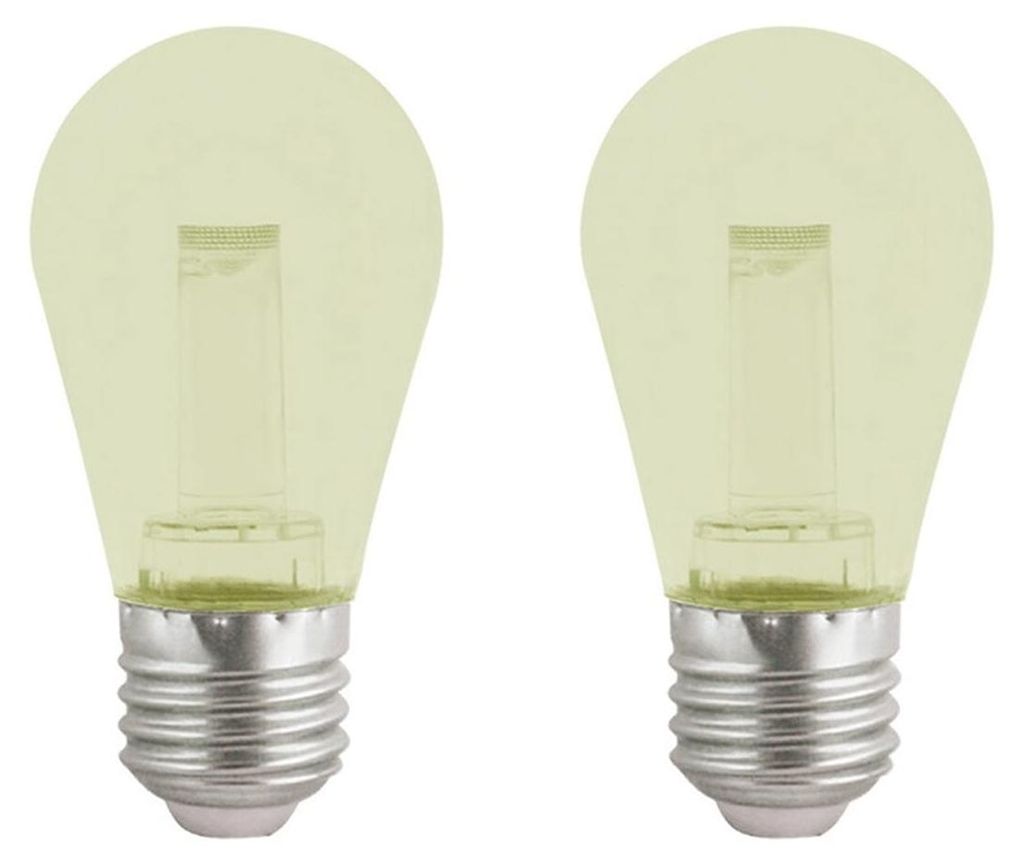 VITO E27 LED Kugellampe G45 2,5W 150lm 2700K Warmweiß 240V 2 Stück