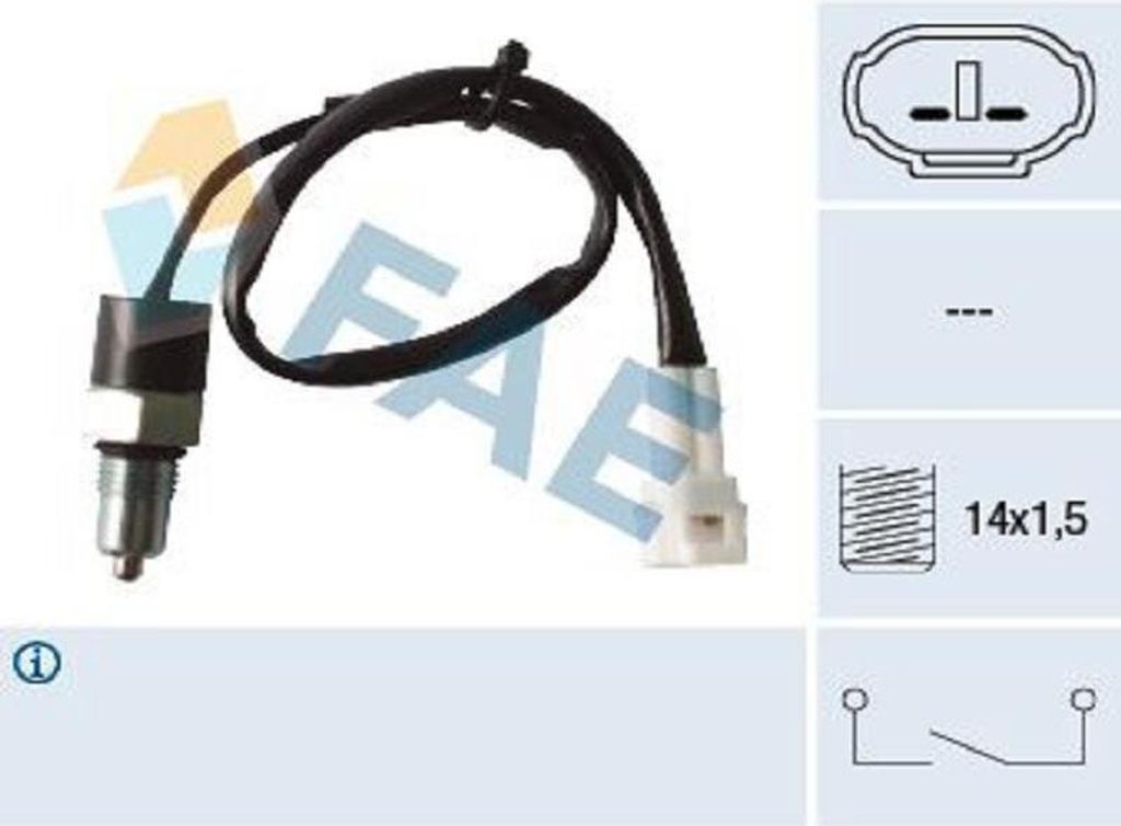 FAE Rückfahrschalter 40770 für SUZUKI SWIFT II Schrägheck Produktbild 