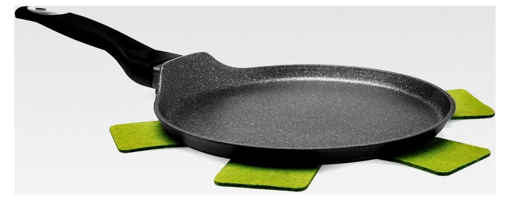 EcoEnergy Crêpe-Pfanne, antihaftbeschichtet, Aluminium, Schwarz