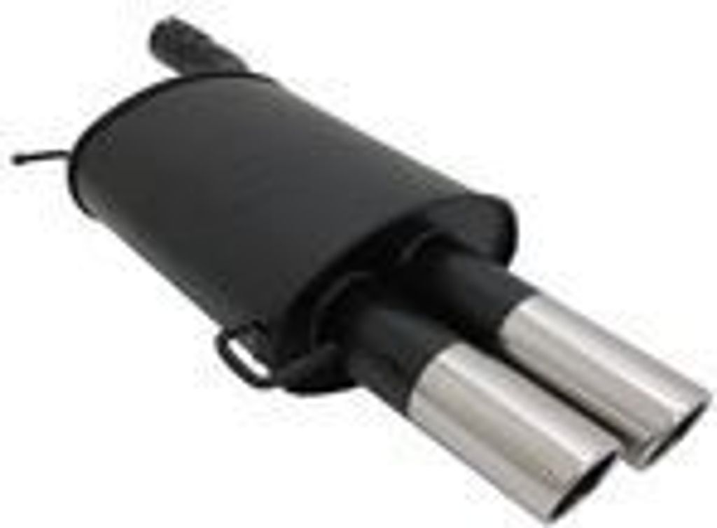 Novus Sportendschalldämpfer für BMW E60 Limousine (E60) 2 x 76mm SR-Design