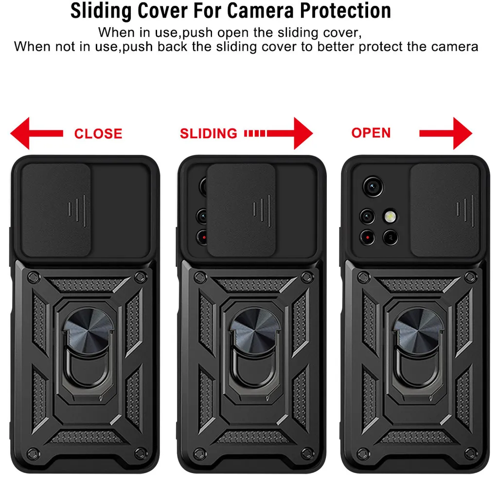 Cover Premium Redmi Note 11: Silicone Soft-Touch e Anello Slim - 5