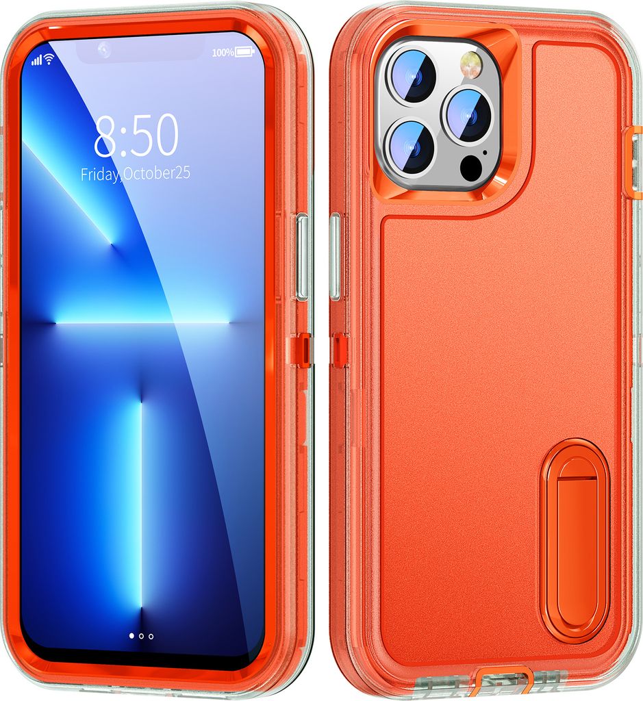 Hülle für iPhone 13 Pro Max Hybrid Dreilagige Robust Produktbild 