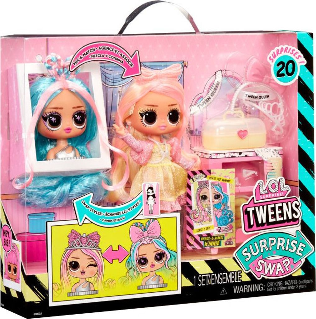 LOL Surp.Tweens Swap Fashion Doll-Braids Produktbild