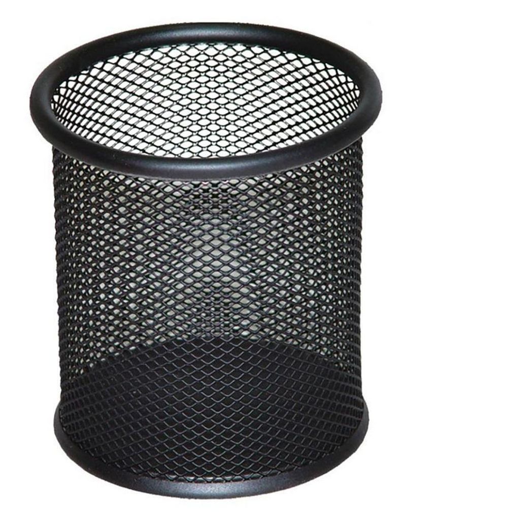 D.RECT Pot à crayons en métal | Porte-stylo rond en fil Image du produit 