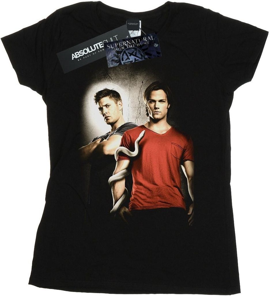 Supernatural - "Heaven And Hell" T-Shirt für Damen BI40673 (S) (Schwarz)