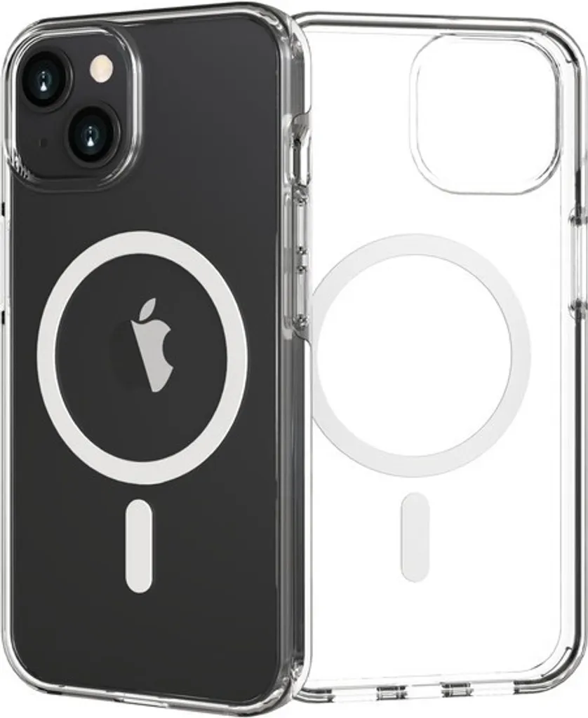 Coque iPhone 14 MagSafe Muvit en Matière Recyclée et Design Antichoc