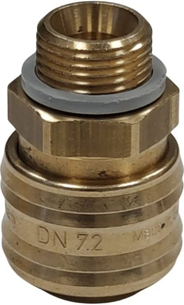 Druckluft Kupplungsdose 3/8" Aussengewinde