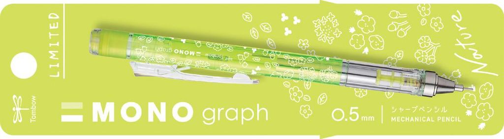 Tombow Druckbleistift MONO graph nature "Botanical" grün