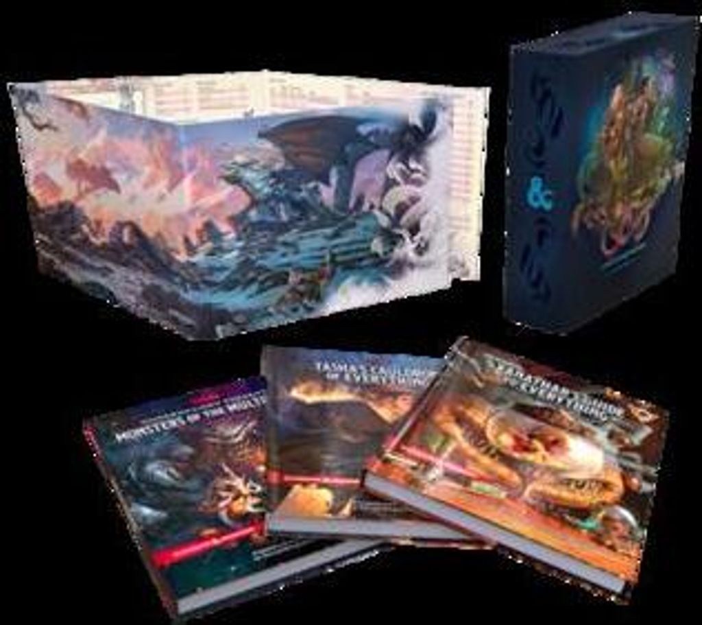 Dungeons & Dragons Rules Expansion Gift Set (D&d Books)-: Tasha's Cauldron of Everything + Xanathar's Guide to Everything + Monsters of the Multiverse