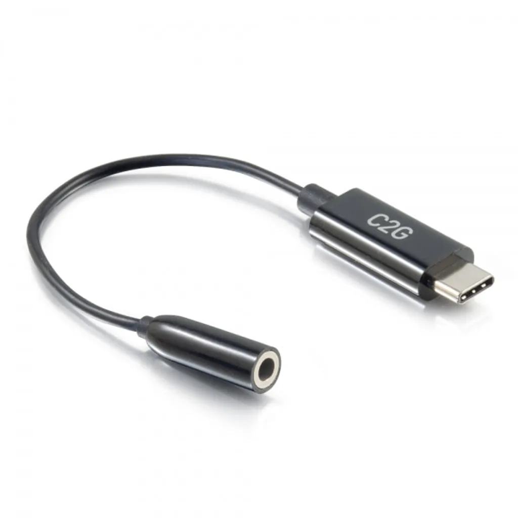 Adattatore Audio C2G 54426 USB-C a 3.5mm: L'Eccellenza del Suono Cablato