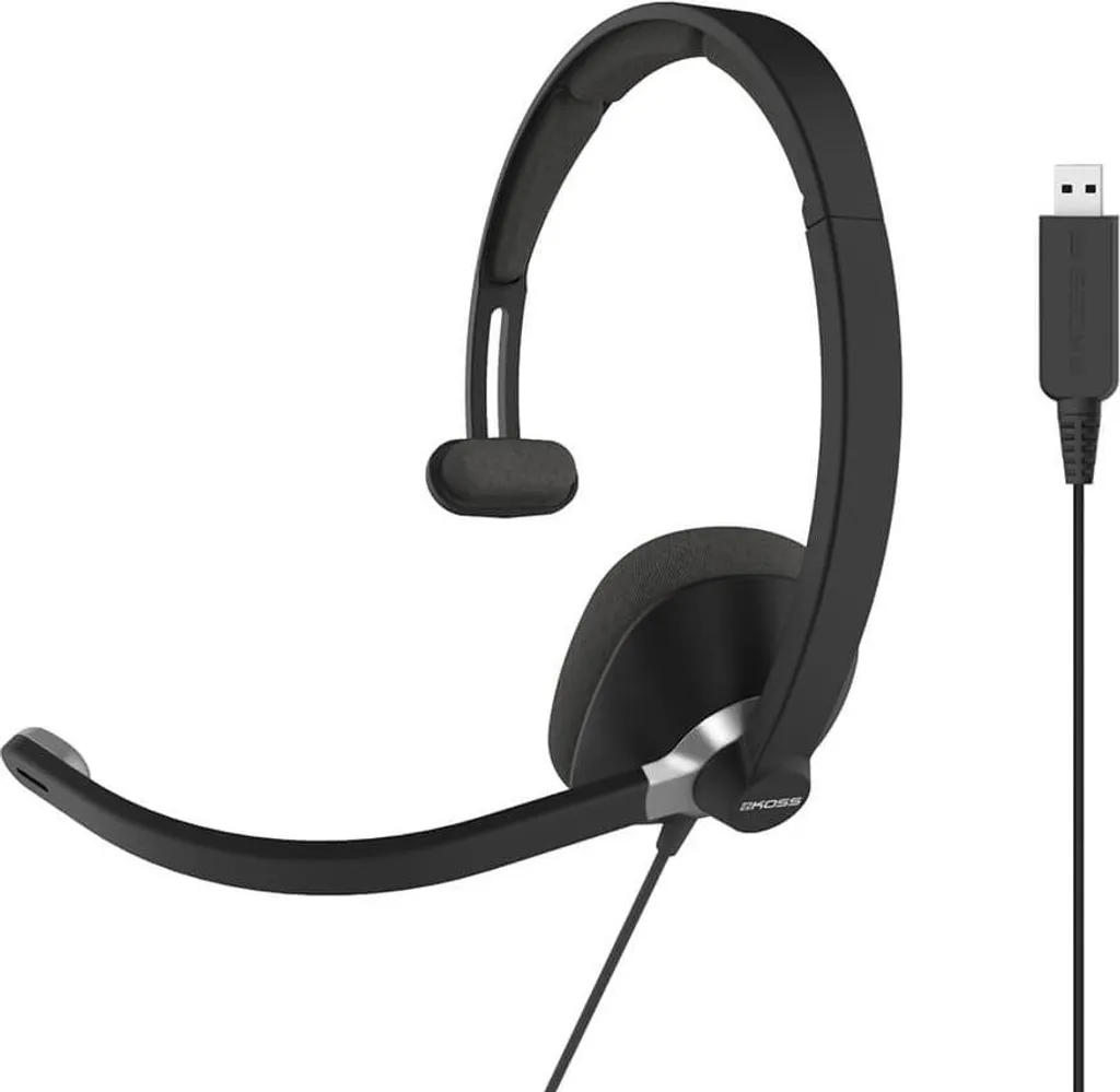 Casque Filaire USB Koss CS295 : Micro Anti-Bruit et Son Haute Fidélité