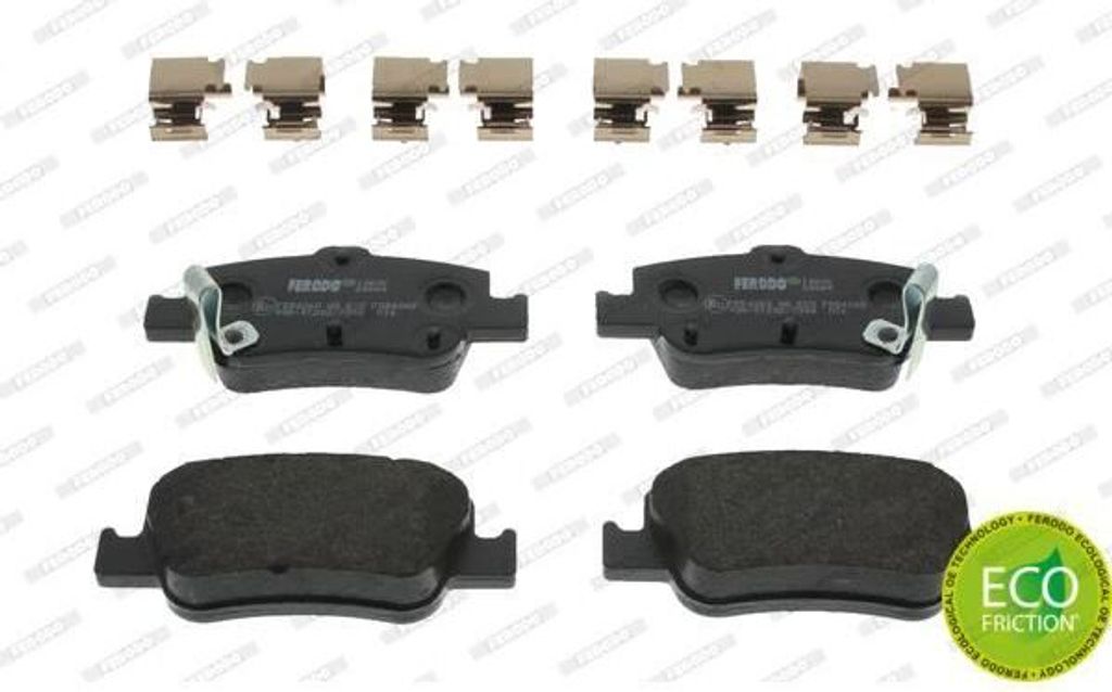 FERODO FDB4048 Bremsbelagsatz, Scheibenbremse