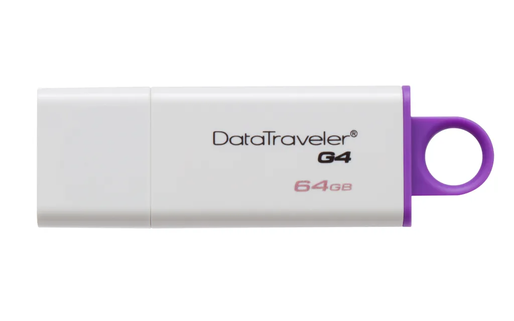 Clé USB Kingston 64 Go DTIG4 USB 3.0 avec Anneau de Fixation Pratique