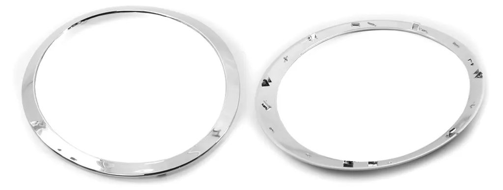 Cerclage de phare pour rénovation MINI Cooper 2008 à 2015 - Paire