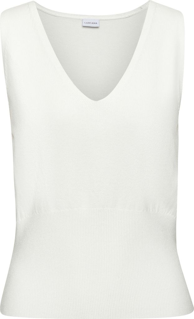 LASCANA Stricktop weiß Größe 36/38