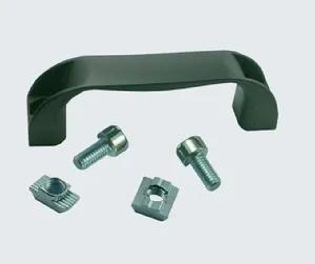 Bügelgriff Handgriff für 45 Nut 10 Aluprofil- 1 Stück, inkl. Verschraubung