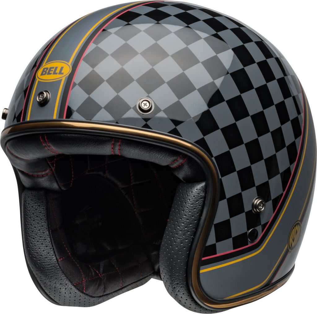 Bell Custom 500 RSD Wreakers Jethelm, schwarz/grau/gold, XL (61/62)
