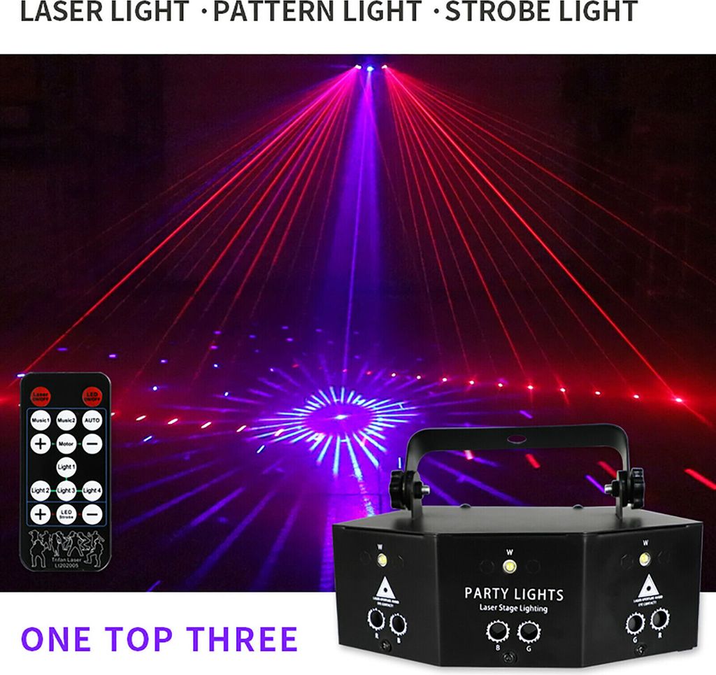 DMX Steuerung 9-eye RGB LED Strobe Bühnenlicht DMX DJ Party Show
