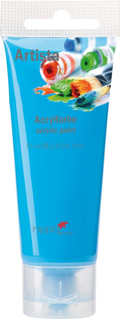 walther design Acrylfarbe, türkis, 75 ml, HDZAF018