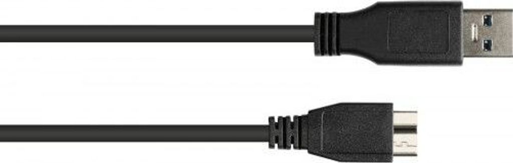Good Connections USB3.0 Kabel A-Micro B schwarz 0,2m