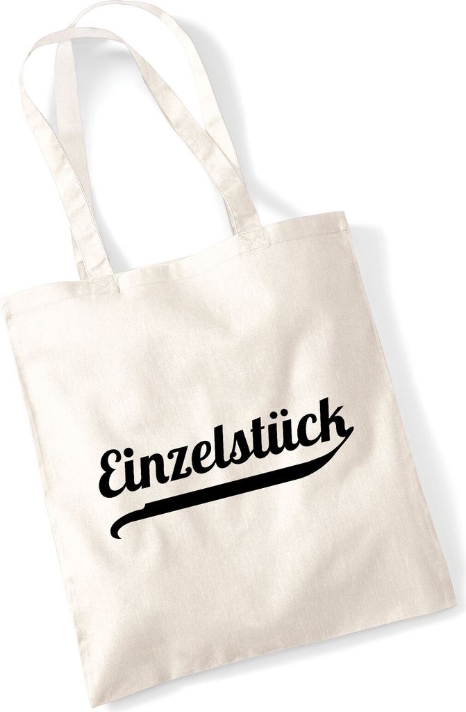 Huuraa Jutebeutel Einzelstück Schriftzug 10 Liter Natural Baumwolle Tasche Geschenkidee