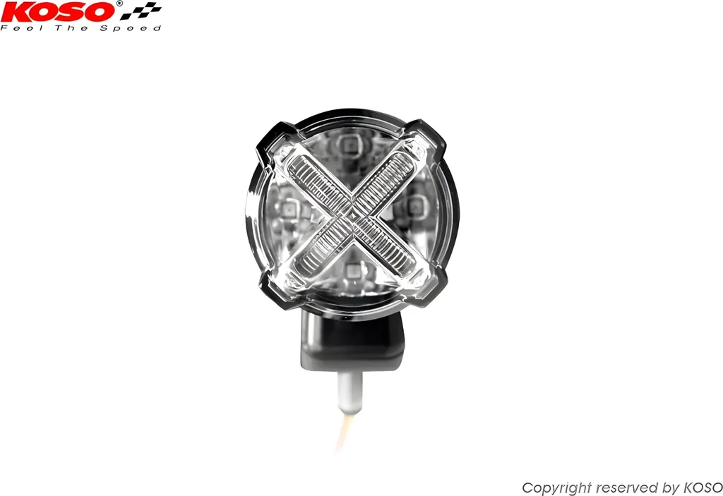 Feu arrière pour moto Koso LED GT-02S idéal pour rénovation ou custom