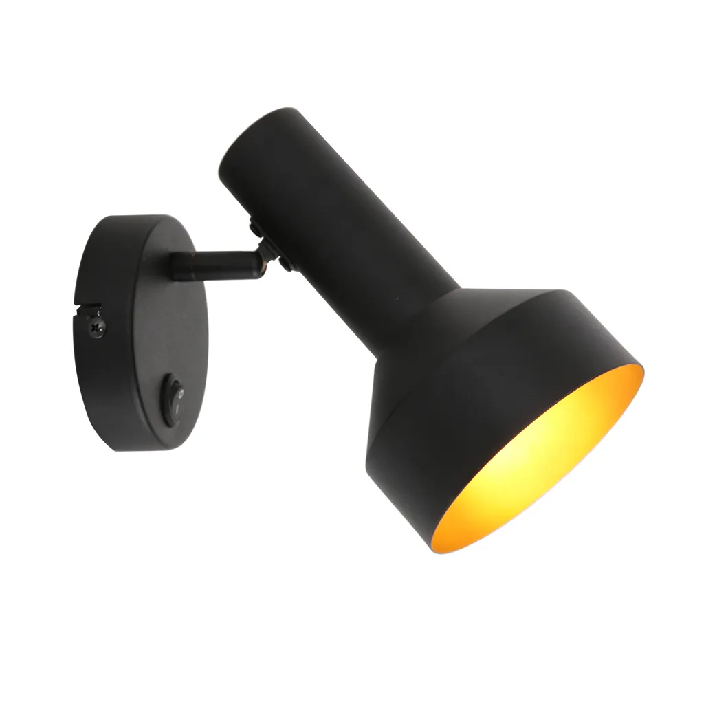 Spot de Plafond Noir pour Cuisine et Salon - Anne Lighting E27 Métal