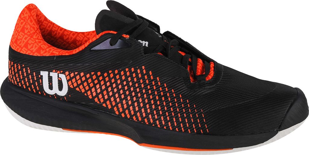 Wilson Kaos Swift 1.5 Mens Tennis Shoe Black/Phantom/Shocking Orange 44 2/3 Herren Tennisschuhe