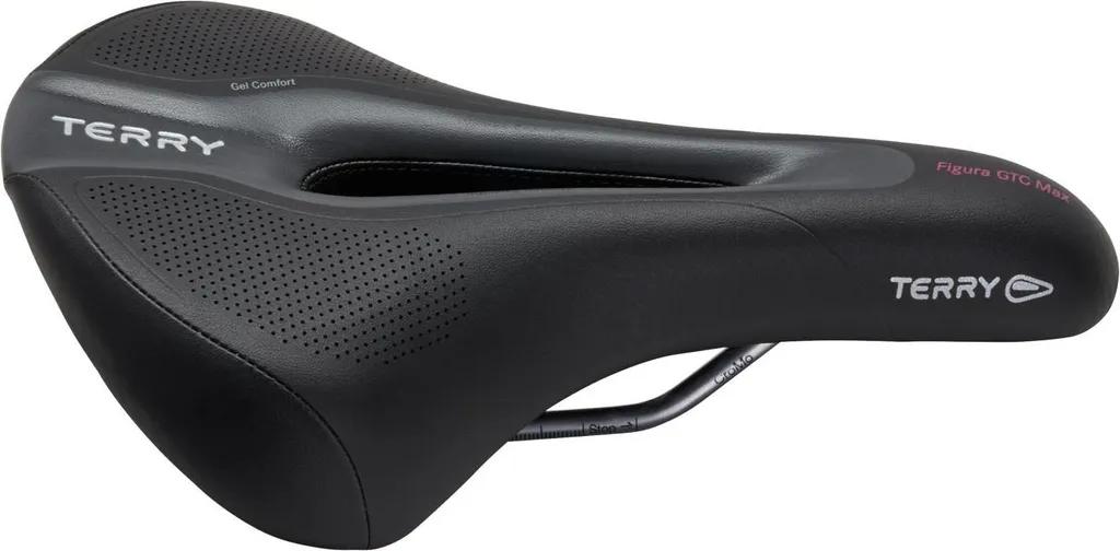 Terry Figura GTC Max Gel Selle de Vélo Femme Noir pour Fitness et VTC