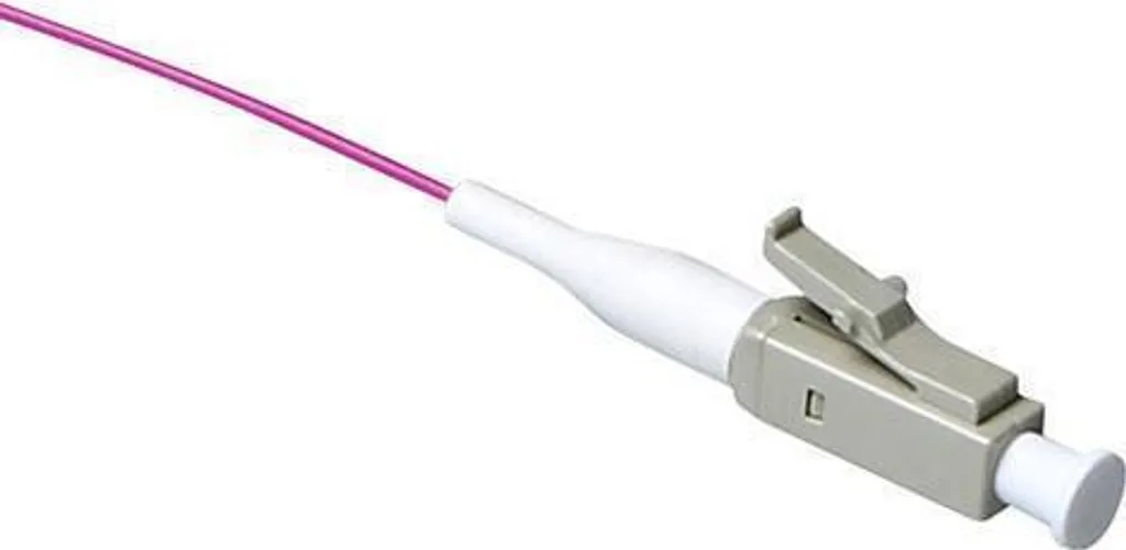 ACT RL3795 Cavo in fibra ottica LC Pigtail LSZH OM4 viola da 1 m (RL3795)