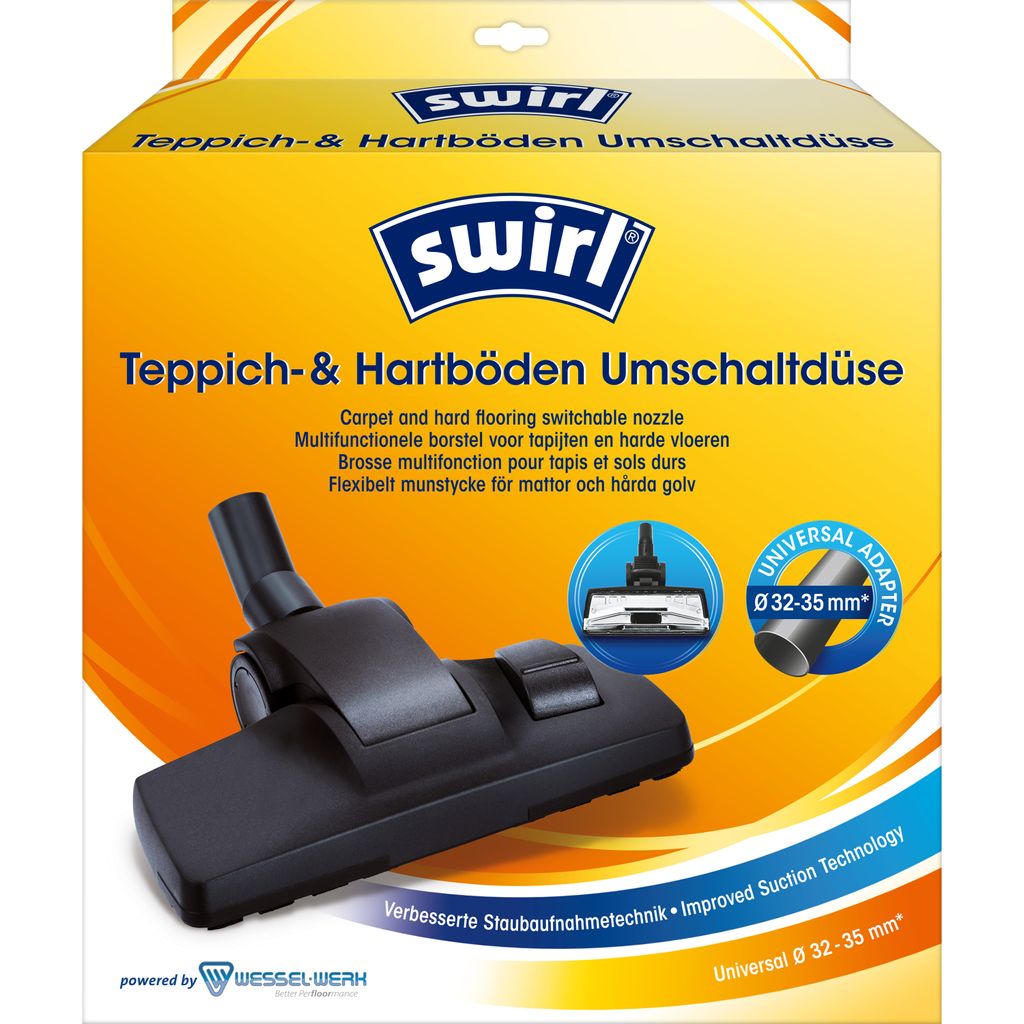 Swirl Teppich-Hartbodendüse umschaltbar 219254 Produktbild 